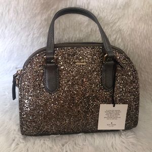 Kate Spade Laurel Way glitter mini crossbody